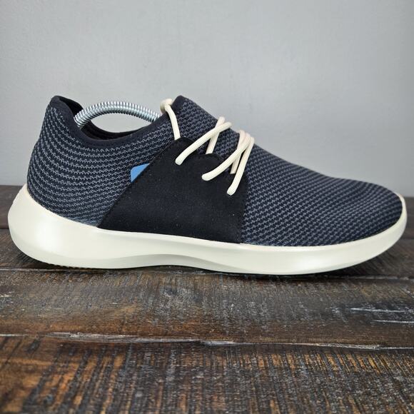 NEW Vessi Everyday Classic Sneaker Mens Size 12 Waterproof Shoes Midnight Black main image 8